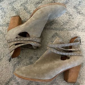 FRYE suede booties